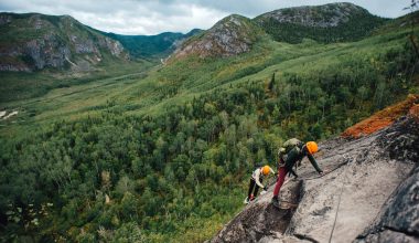 via ferrata parc grands jardins quebec