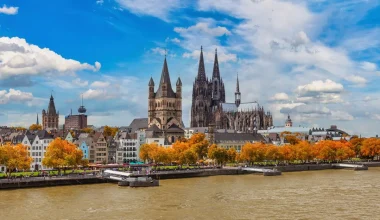 Allemagne en automne cologne