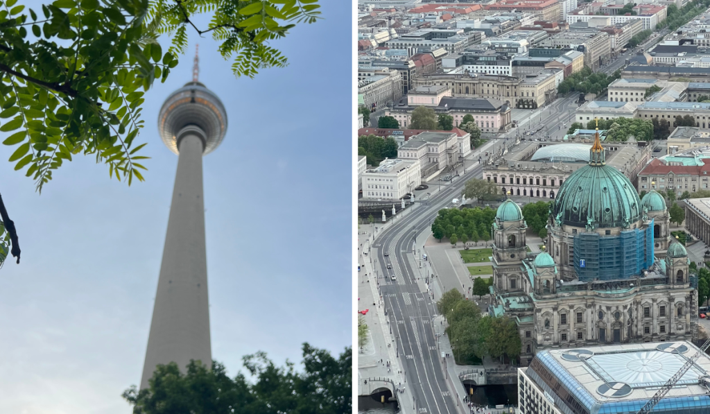 Que visiter à Berlin en 4 jours ? Récit + conseils 6 Vue depuis la tour TV de Berlin